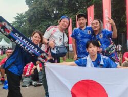 Pendukung Militan Jepang Ramai di GBK, Yakin Bantai Indonesia