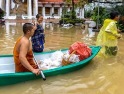 Korban Tewas Bencana Banjir Thailand Capai 12 Orang, 430 Ribu KK Terdampak