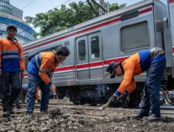 Ada Rel Patah, Perjalanan KRL Pondok Ranji-Sudimara Terganggu