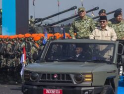 Prabowo Jadi Inspektur Upacara HUT TNI di Monas 5 Oktober
