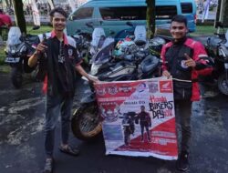 Boncengan Kendaraan Bermotor Roda Dua dari Lhokseumawe ke Garut Demi Honda Bikers Day 2025