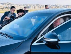 Prabowo Pilih Satu Kendaraan Pribadi dengan Raja Yordania Abdullah II ke Istana