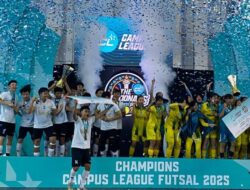 Campus League Futsal The Nationals 2025 Berhasil Besar