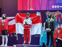Luluk Diana Sabet Emas ke-23 Indonesia di Angkat Besi 48kg Putri