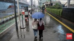 BMKG Prediksi Jakarta Hujan Ringan Pagi Sampai sekarang Sore Hari Ini
