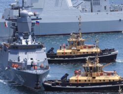 Kapal Pertempuran China, Rusia, dan Iran Siaga di Afrika Selatan