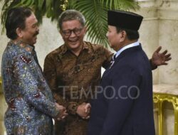 Fakta-fakta Reshuffle Kabinet Prabowo Jilid V