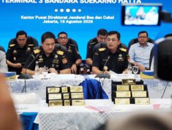 Bea Cukai Gagalkan Perdagangan Keluar Negeri 22,3 Kilogram Emas Senilai Rp 60 Miliar