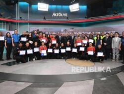 25 Jurnalis Tuntaskan Pelatihan Koresponden Konflik Bersenjata di Turki