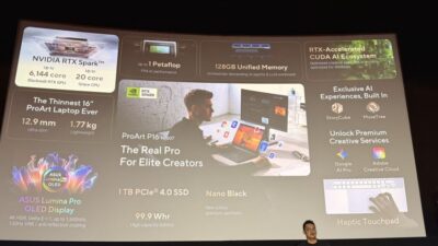 Anti Mati Gaya, AI di Asus Laptop ProArt P14 dan P16 Tetap Jalan Tanpa Internet